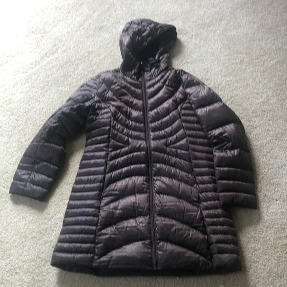 Apt. 9 Jackets & Blazers - Beautiful shimmery brown Apt. 9 packable puffer L